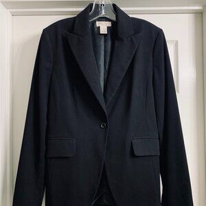 Worthington Brand Women's Black Dress Jacket, Size 8